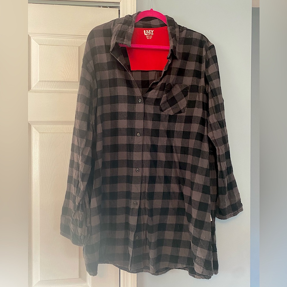 Long flannel